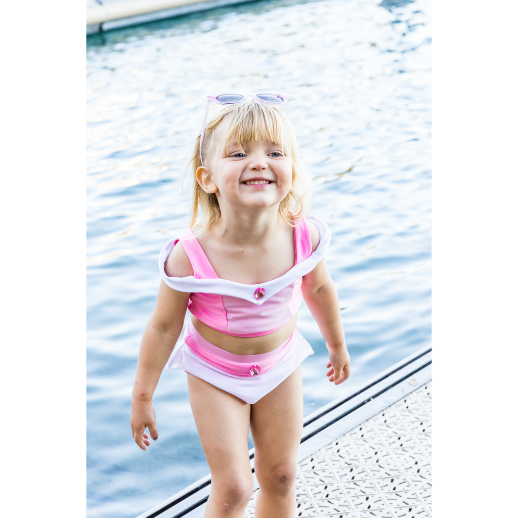 Great Pretenders Swim Suit Sleeping Cutie Size 5/6