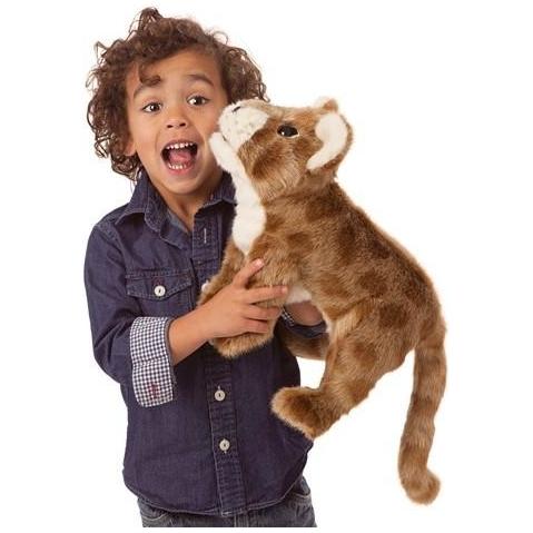 Folkmanis Lion Cub Puppet Demo