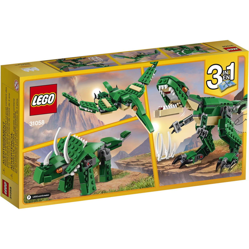LEGO Creator Mighty Dinosaur Box Back