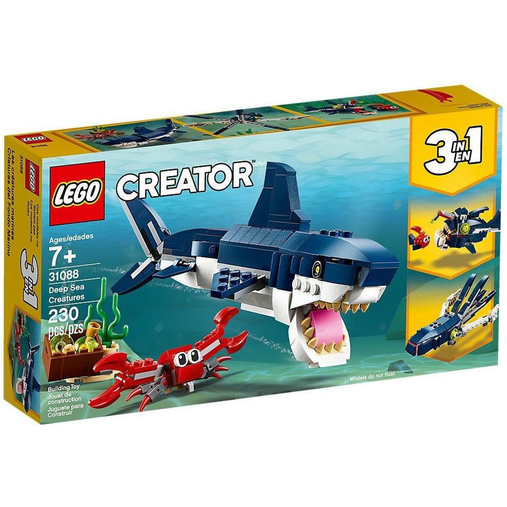 LEGO Creator Deep Sea Creatures 31088 canada ontario shark crab