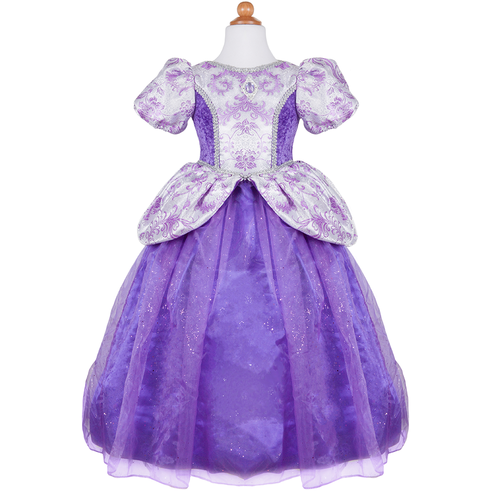open lace back dress Sequins Princess Dress