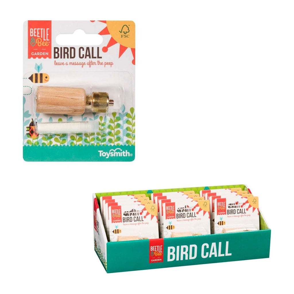 Toysmith Bird Call beetle & bee