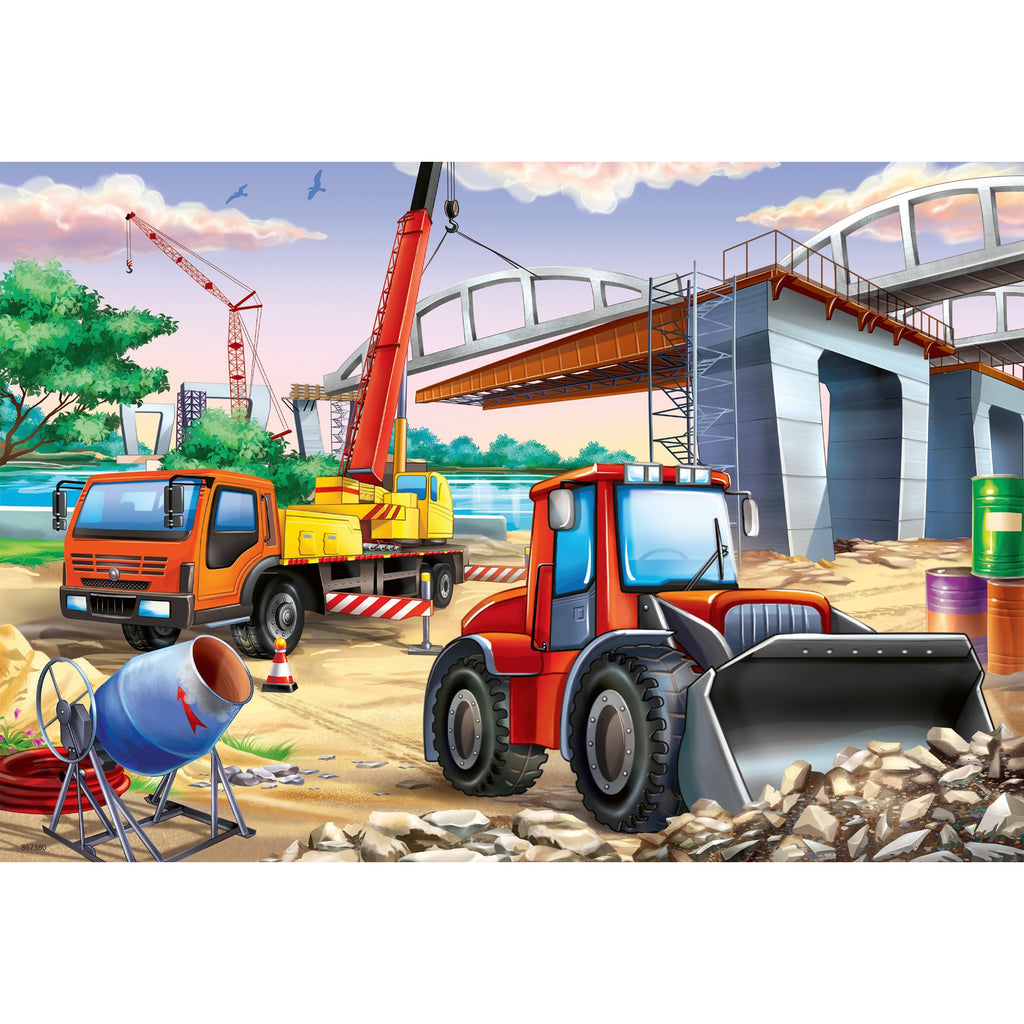 Ravensburger 2x24 Piece Puzzle Construction & Cars 5157 canada ontario