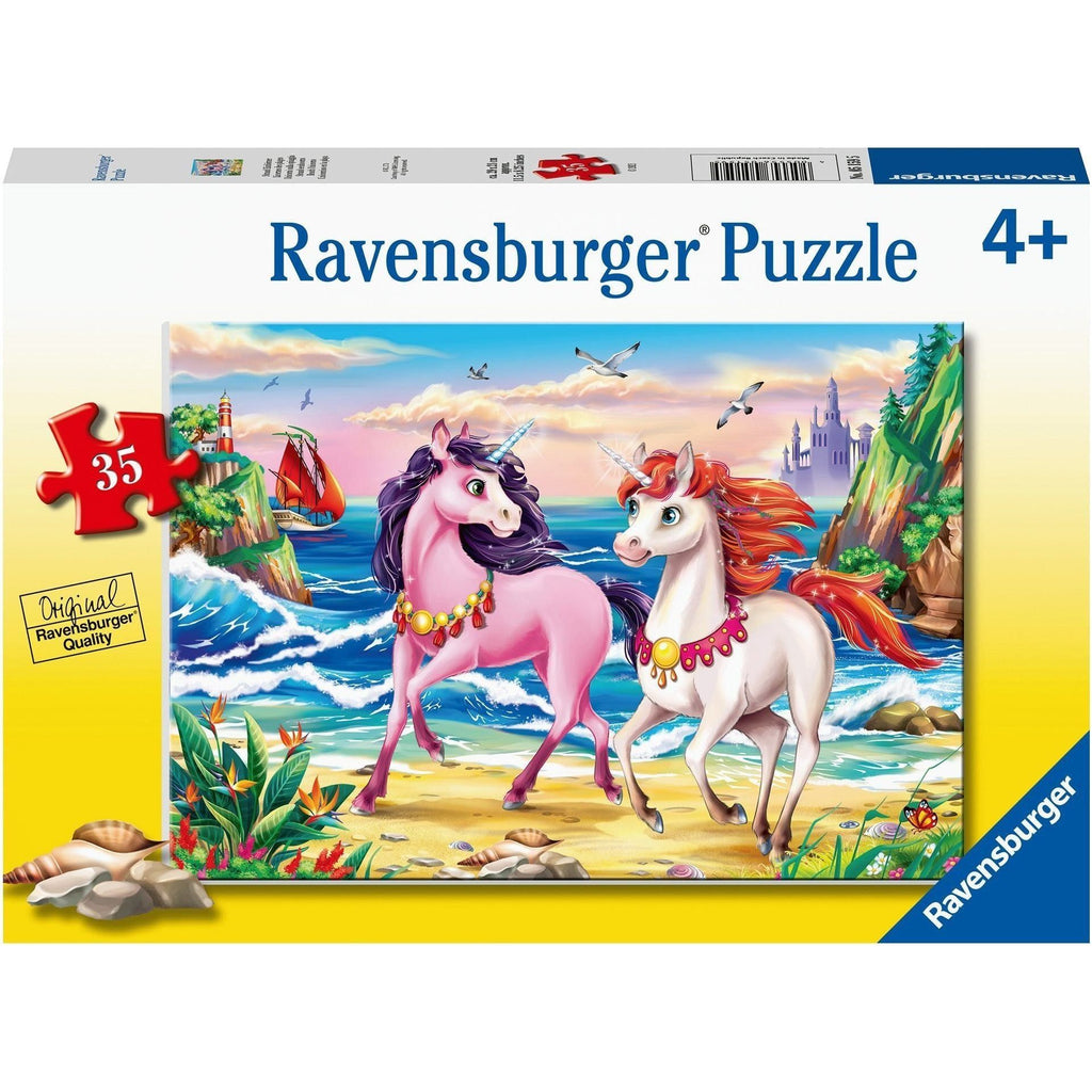 Ravensburger 35 Piece Puzzle Beach Unicorns 5159 canada ontario