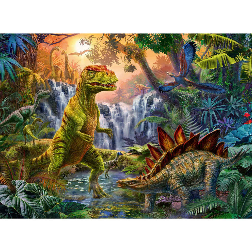 Ravensburger 100 XXL Piece Puzzle Dinosaur Oasis 12888 canada ontario jigsaw kid children 