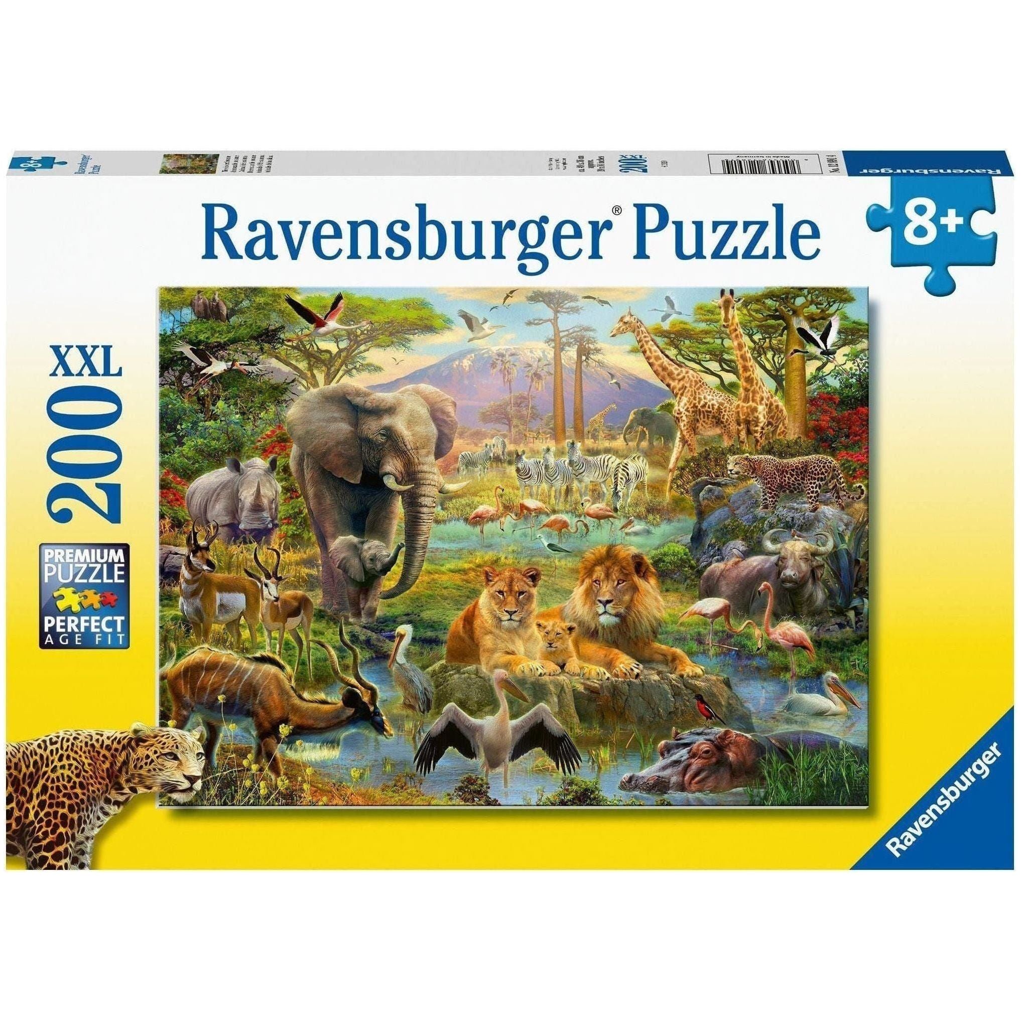 King - PUZZLE LES ANIMAUX SAUVAGES 1000 Pièces - Animaux - Rue du Commerce