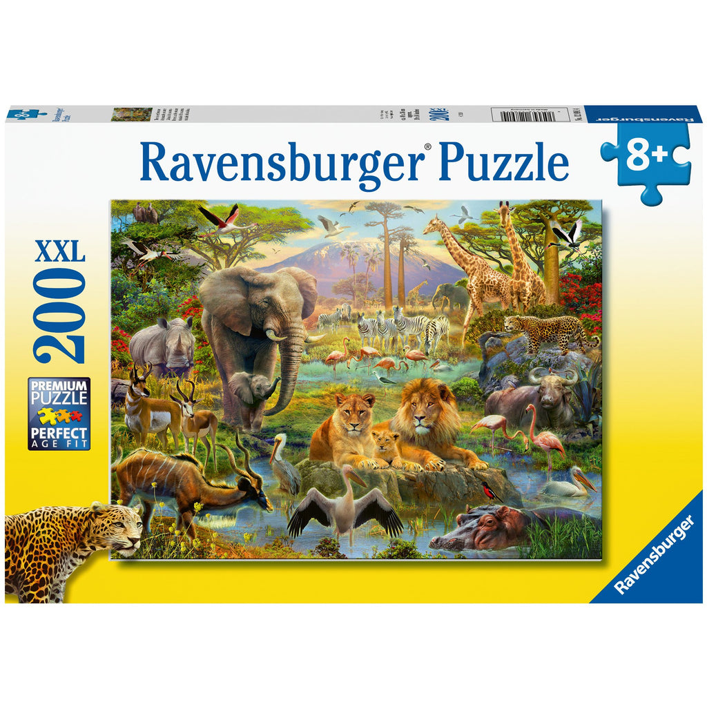 Ravensburger 200 XXL Piece Puzzle Animals of the Savannah 12891 