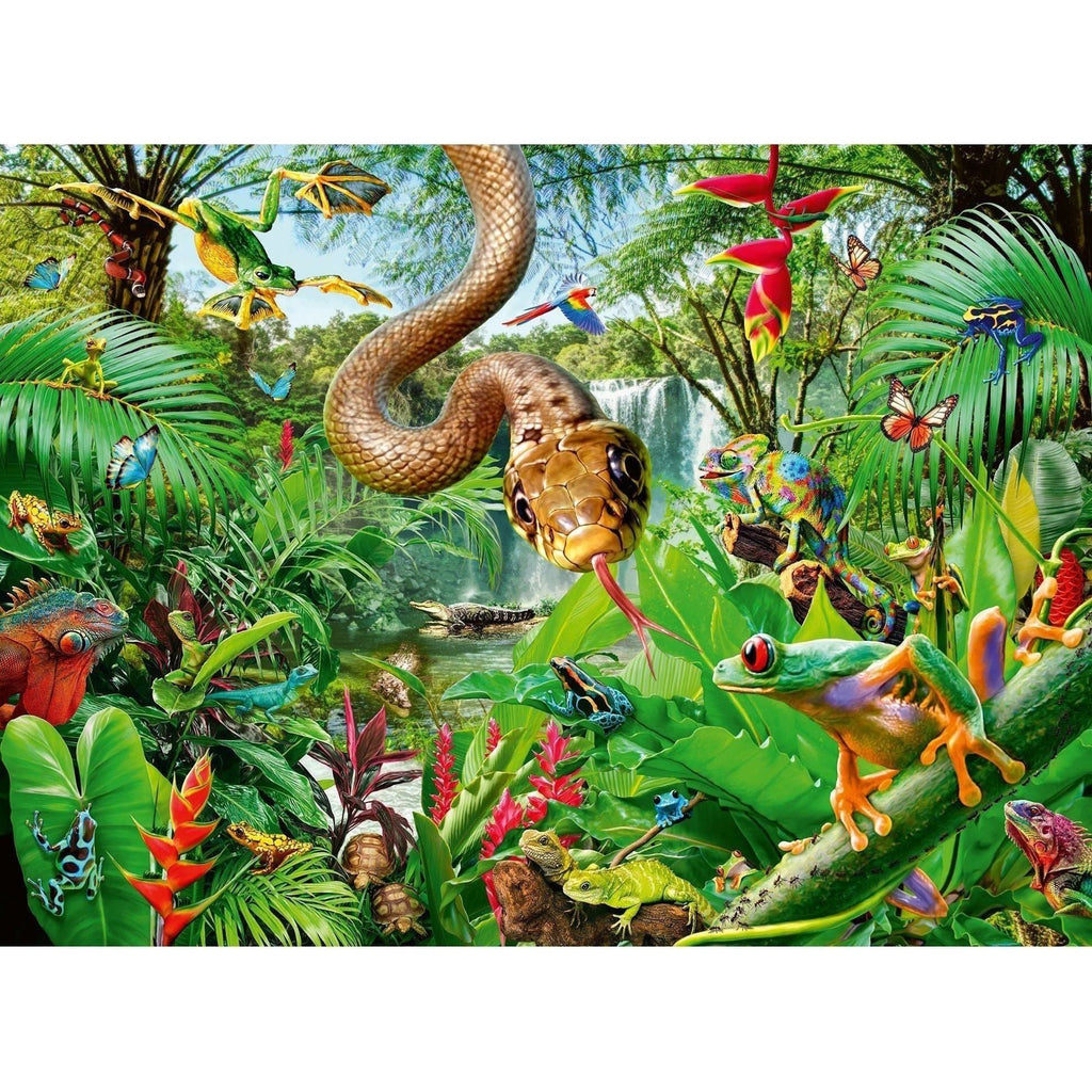 Ravensburger 300 Piece XXL Puzzle Reptile Resort 12978 canada ontario