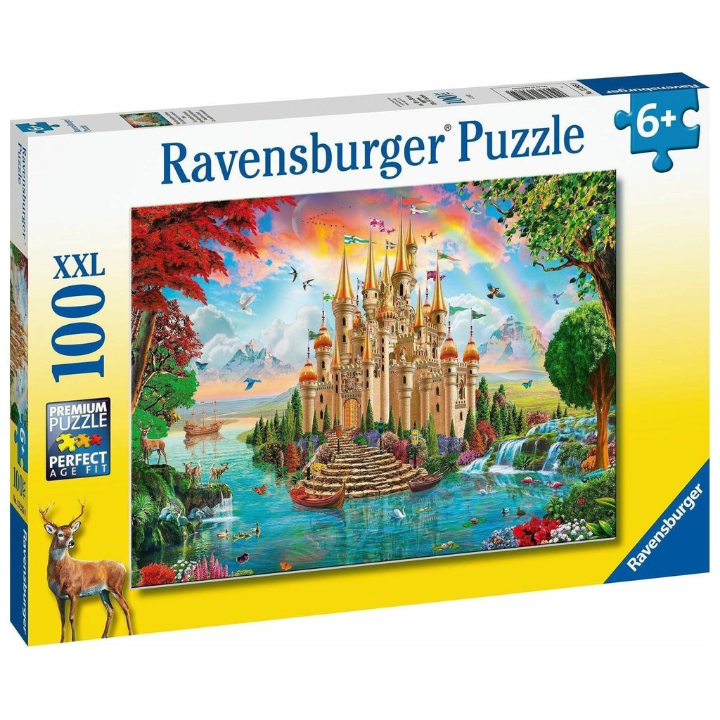 Ravensburger 100 Piece Puzzle Rainbow Castle 13285