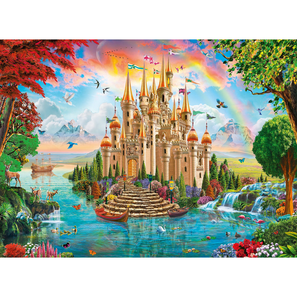 Ravensburger 100 Piece Puzzle Rainbow Castle 13285