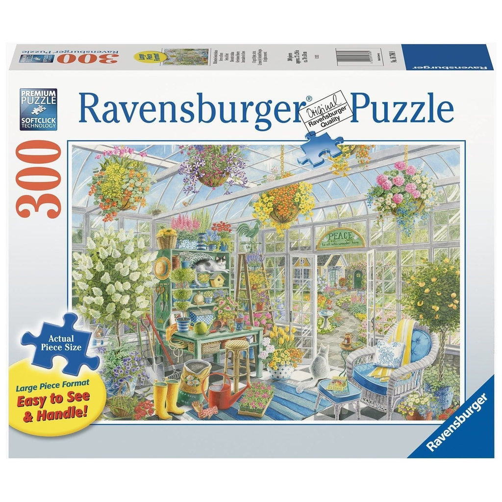 Ravensburger 300 Piece Puzzle Large Format Greenhouse Heaven 16786 canada ontario