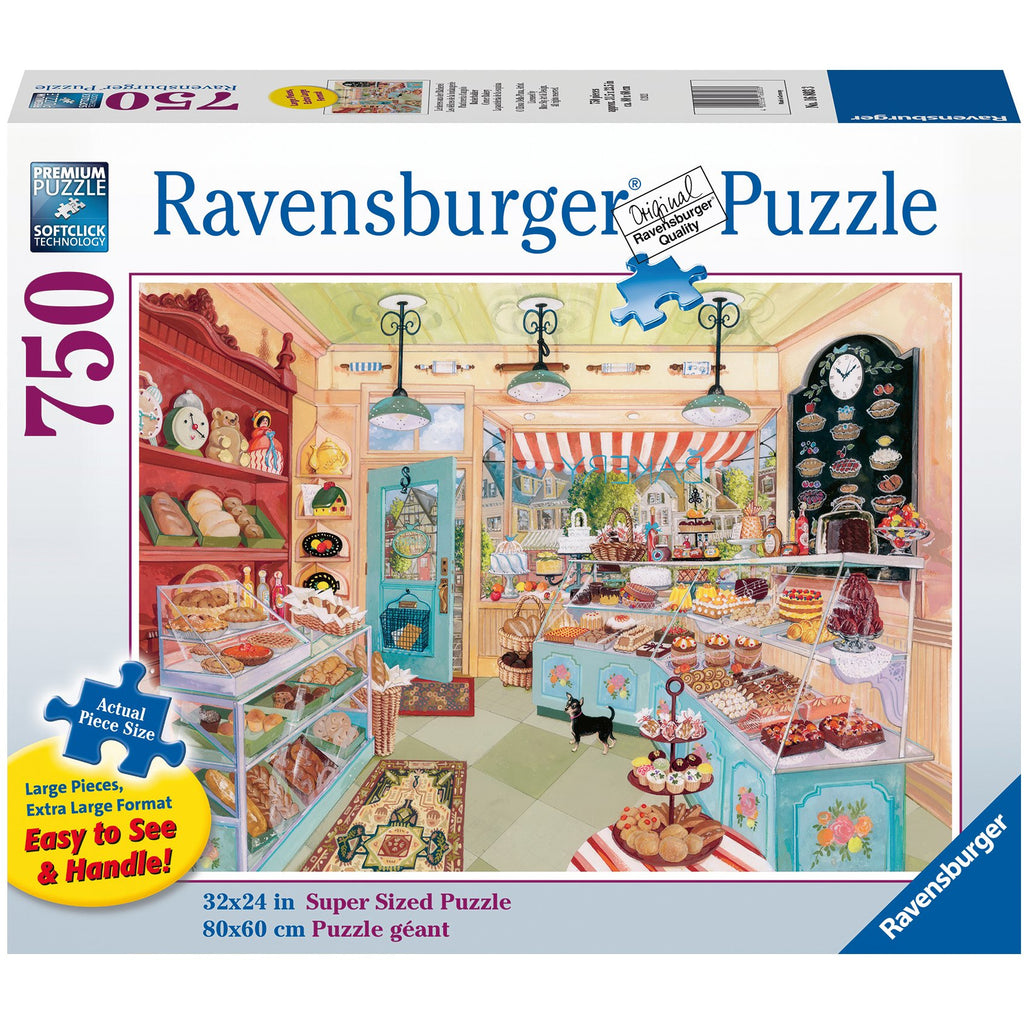 Ravensburger 750 Piece Puzzle Large Format Corner Bakery 16803 canada ontario