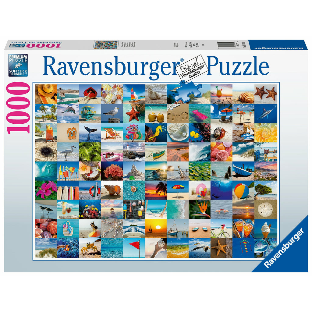 Ravensburger 1000 Piece Puzzle 99 Seaside Moments 16945