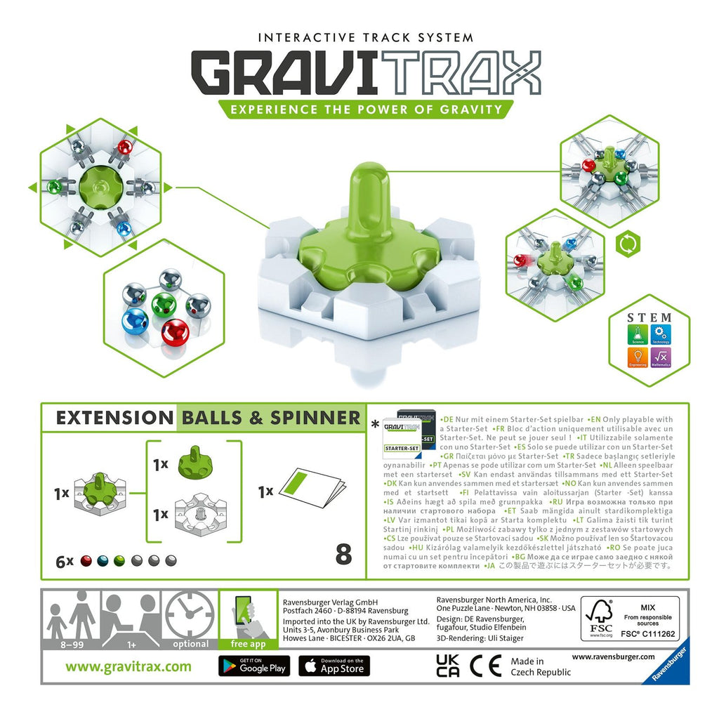 Gravitrax Balls & Spinner Accessory canada ontario