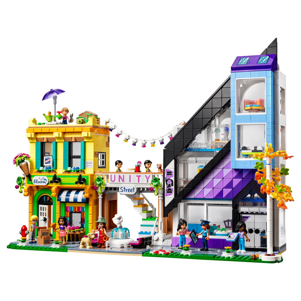 LEGO Friends Downtown Flower and Design Stores 41732
