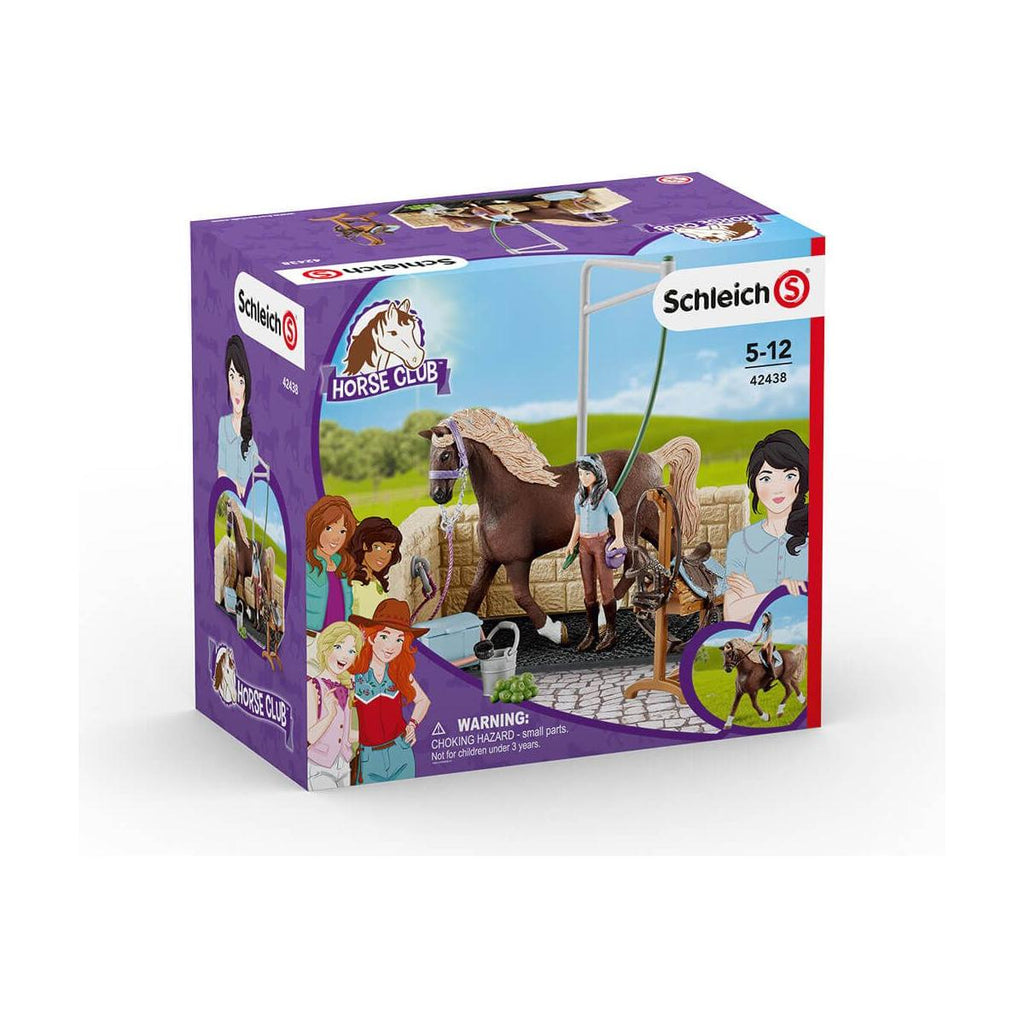 Schleich Horse Club Washing Area with Emily & Luna 42438 canada ontario