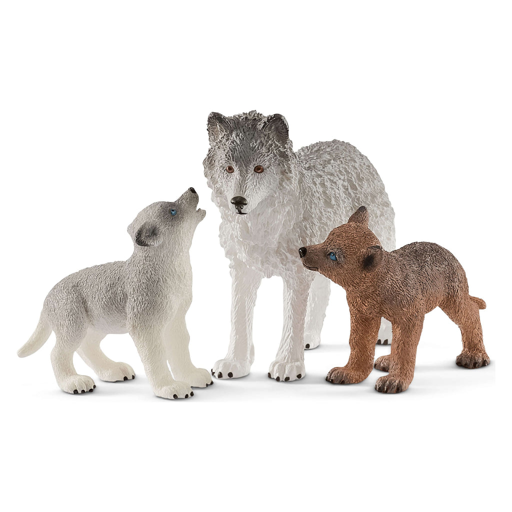 Schleich Wild Life Mother Wolf with Pups 42472 canada