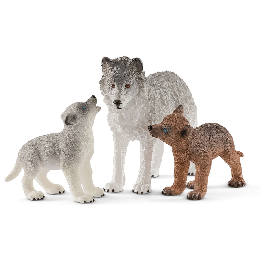 Schleich Wild Life Mother Wolf with Pups 42472 canada