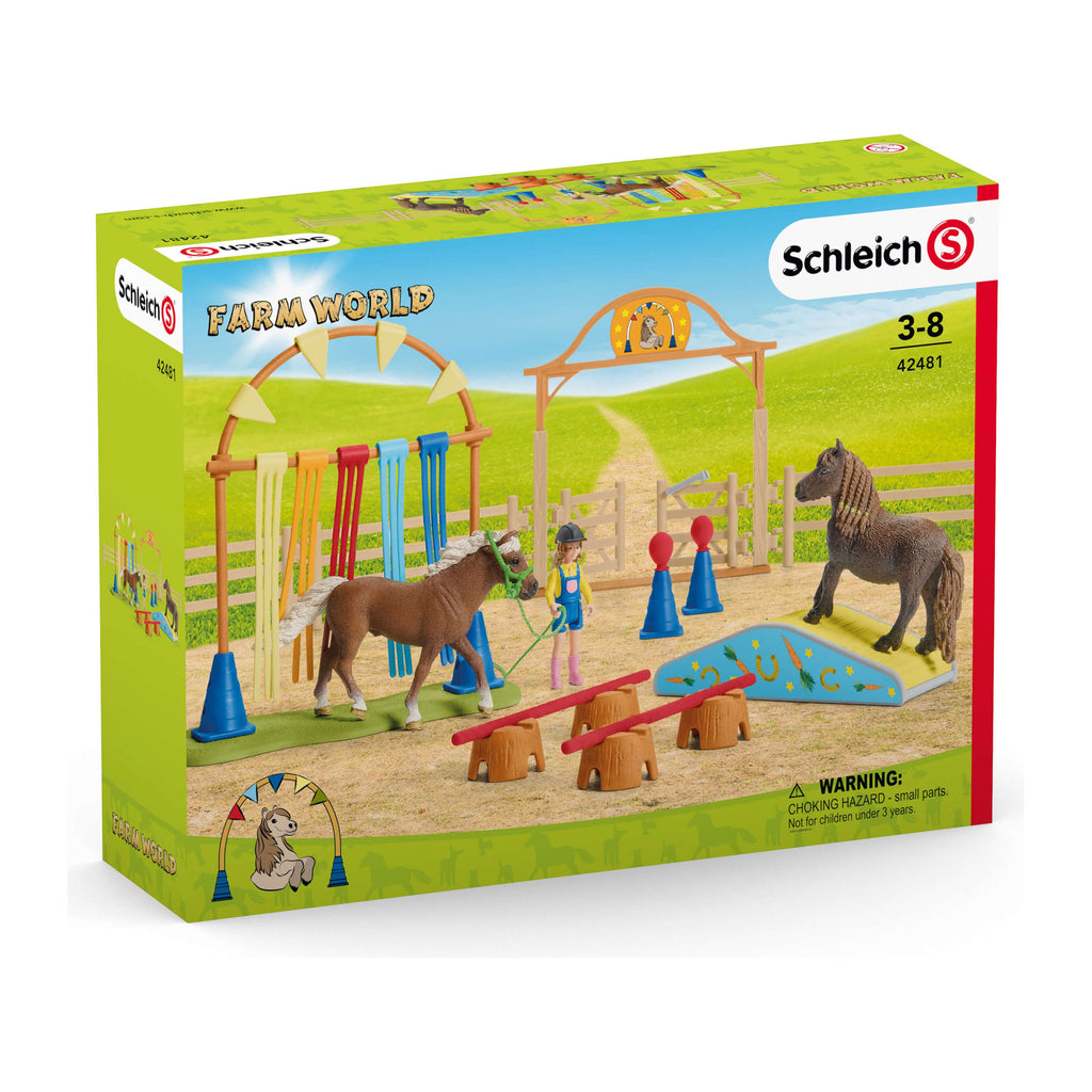 Schleich Farm World Pony Agility Training 42481 canada ontario