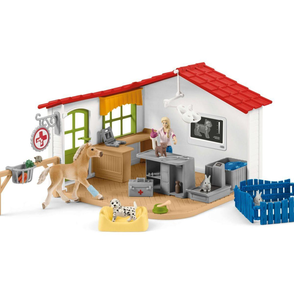 Schleich Farm World Veterinarian Practice with Pets 42502 canada ontario