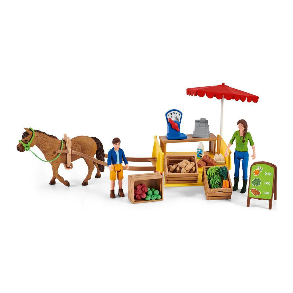 Schleich Farm World Sunny Day Mobile Farm Stand 42538 canada ontario