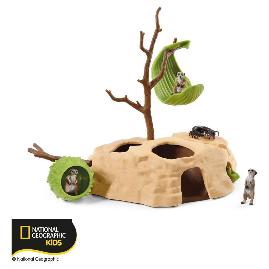 Schleich Wild Life Meerkat Hangout 42595