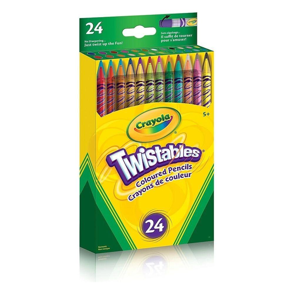 Crayola Twistables Coloured Pencils 24 Count canada ontario