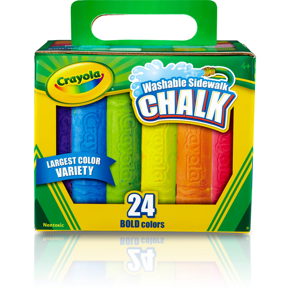 Crayola Sidewalk Chalk 24 Pack