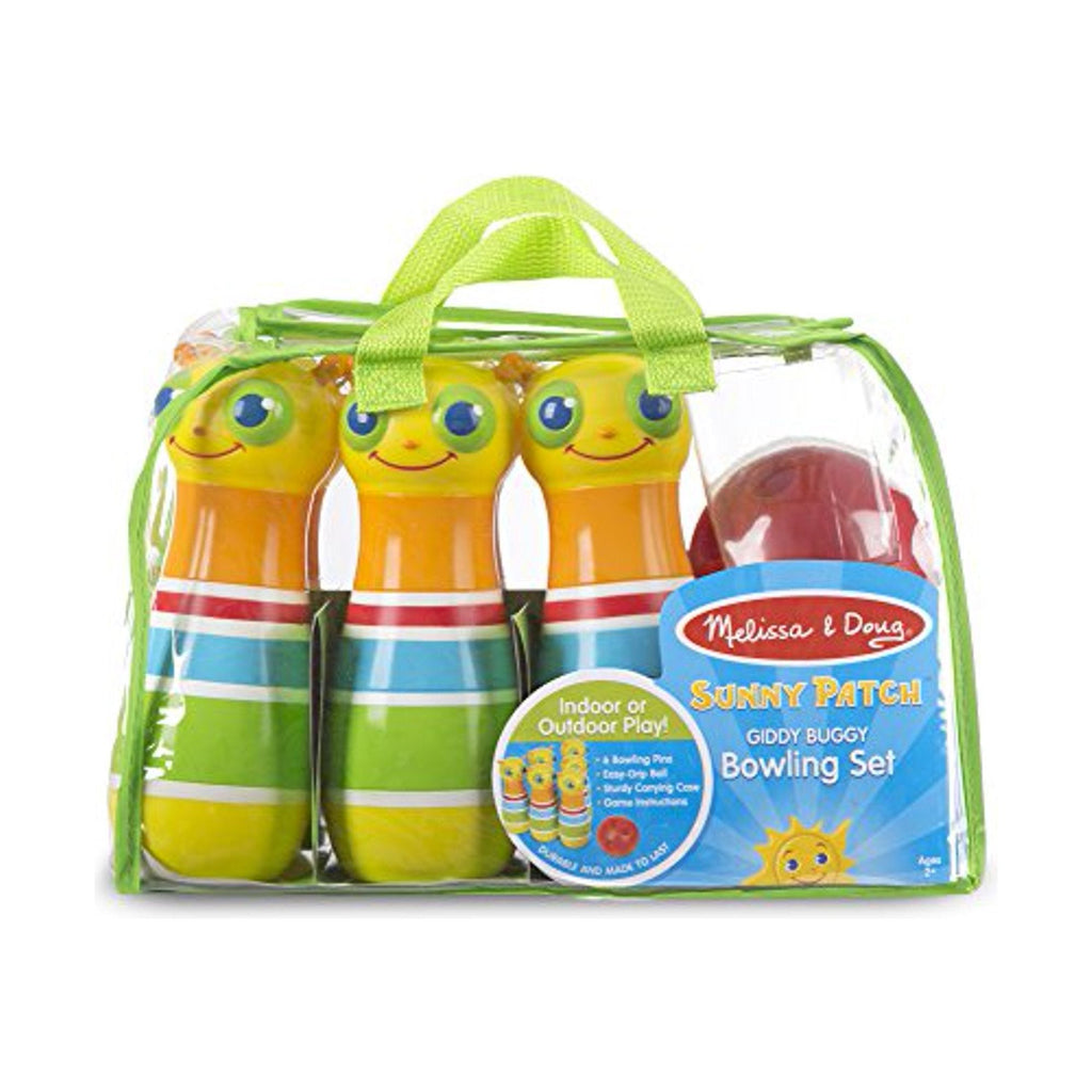 Melissa & Doug Giddy Buggy Plastic Bowling Set