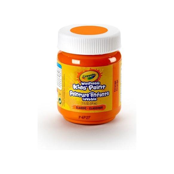 Crayola Washable Paint 2oz Orange canada