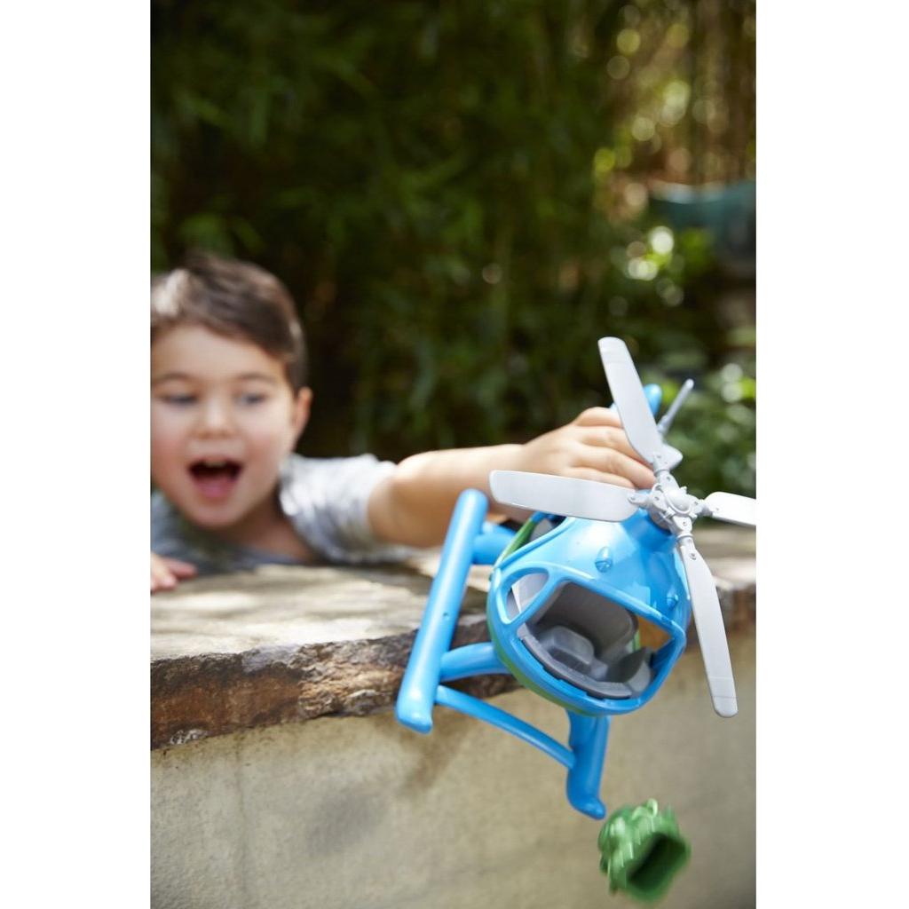 Green Toys Helicopter Blue Top canada ontario