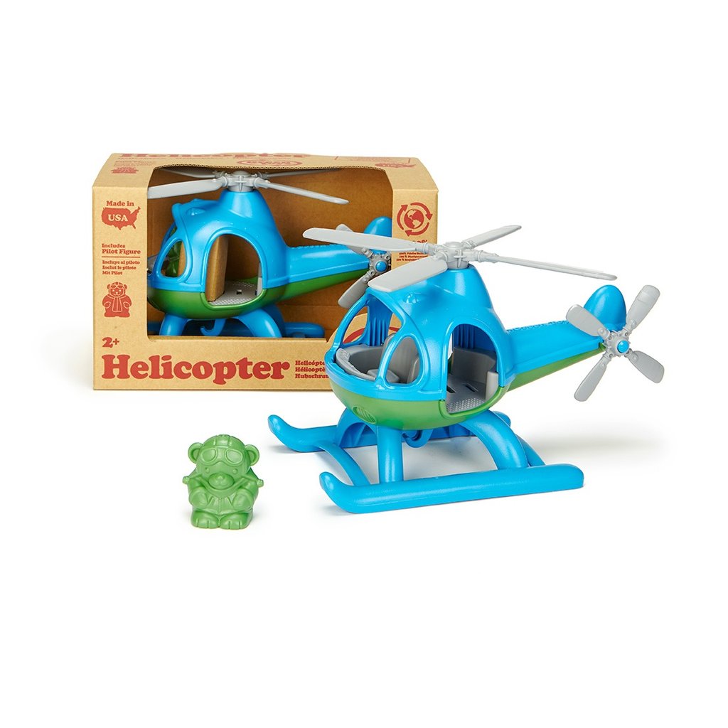 Green Toys Helicopter Blue Top canada ontario
