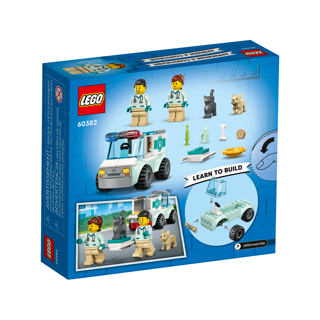 LEGO City Vet Van Rescue 60382