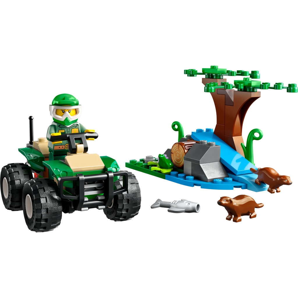LEGO City ATV and Otter Habitat 60394