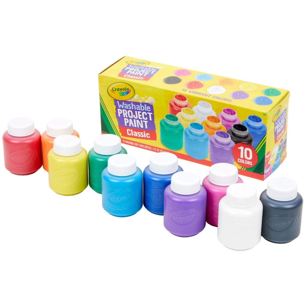 Crayola Washable Project Paint - 10 Count canada ontario