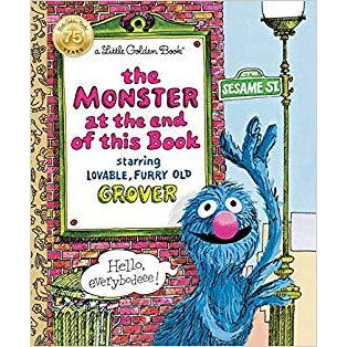 Little Golden Book Monster at the End of this Book