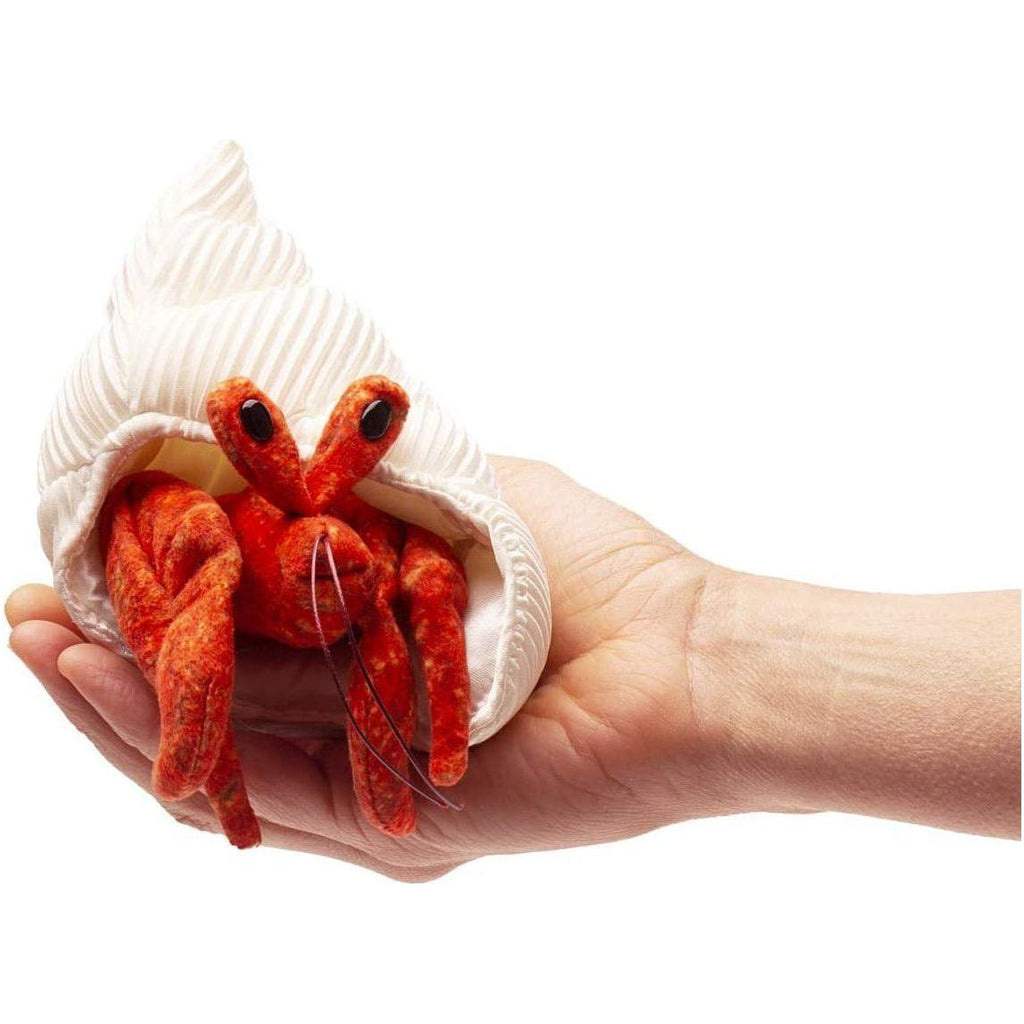 Folkmanis Finger Puppet Hermit Crab 2786 canada ontario
