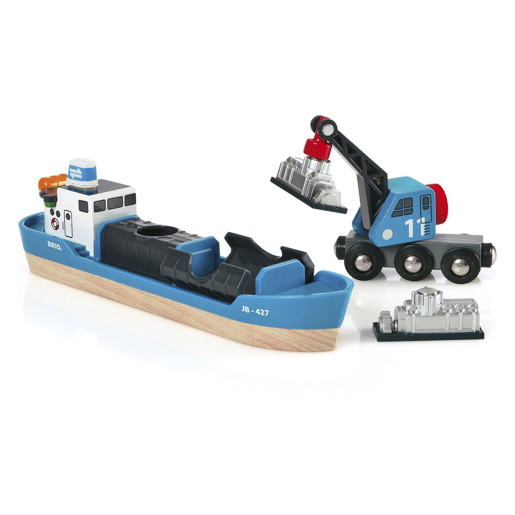 BRIO Freight Ship & Crane 33534 canada ontario