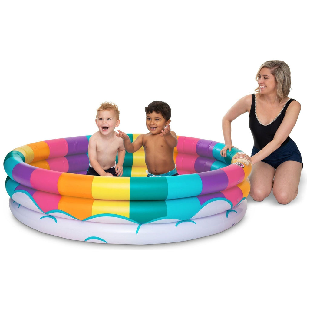BigMouth Inc. Inflatable Kiddie Pool Rainbow canada ontario