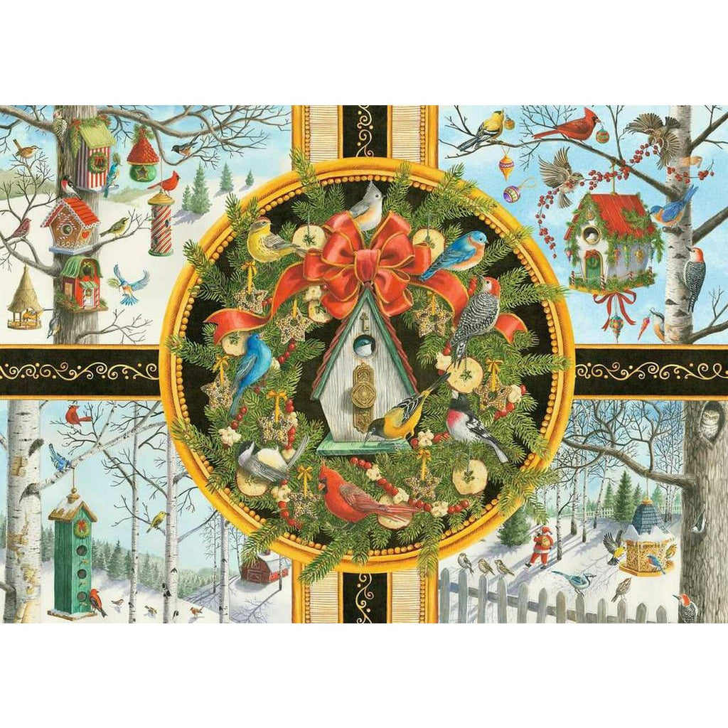 Ravensburger 500 Piece Puzzle Large Format Christmas Songbrids 16835