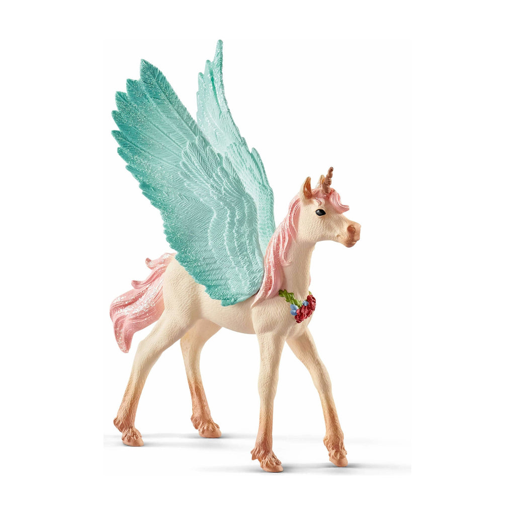 Schleich Bayala Decorated Unicorn Pegasus Foal 70575 canada ontario