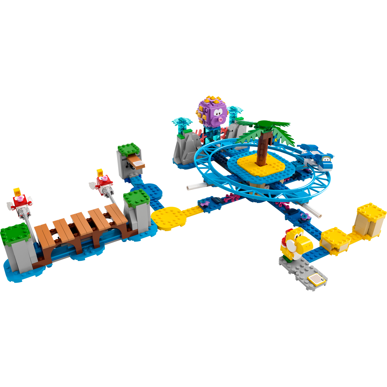 LEGO Super Mario Big Urchin Beach Ride Expansion Set – The Rocking