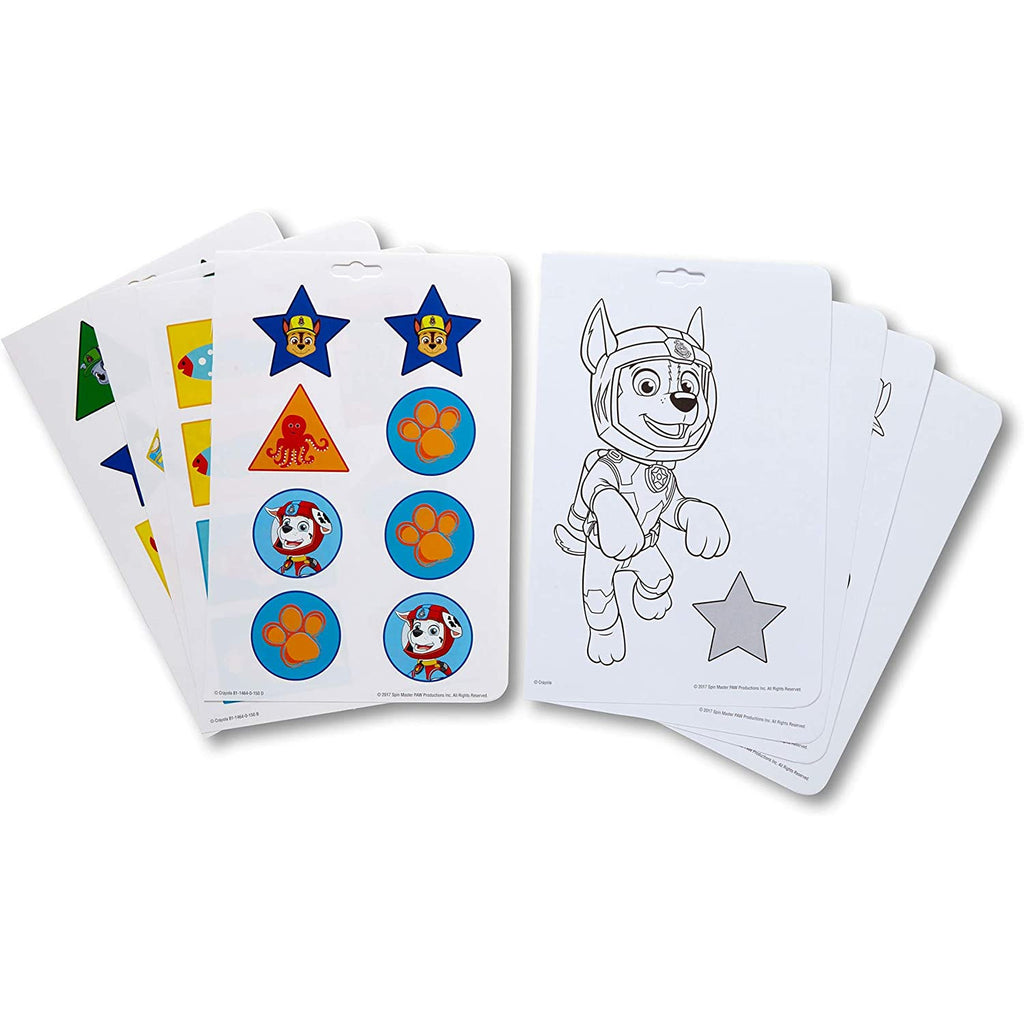 Crayola My First Colour and Shapes Activity Pad Paw Patrol