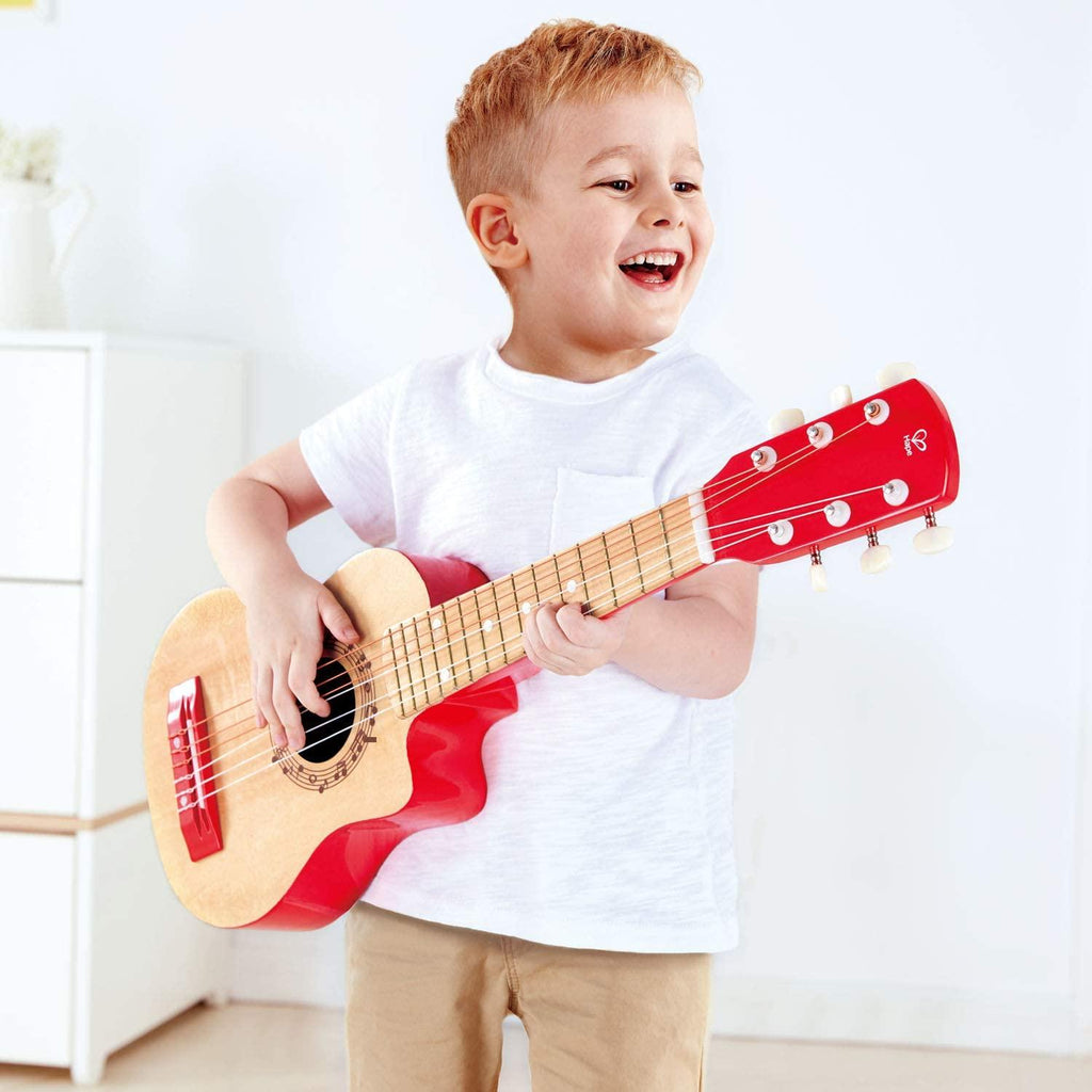 Hape Red Flame Guitar e0602 canada ontario