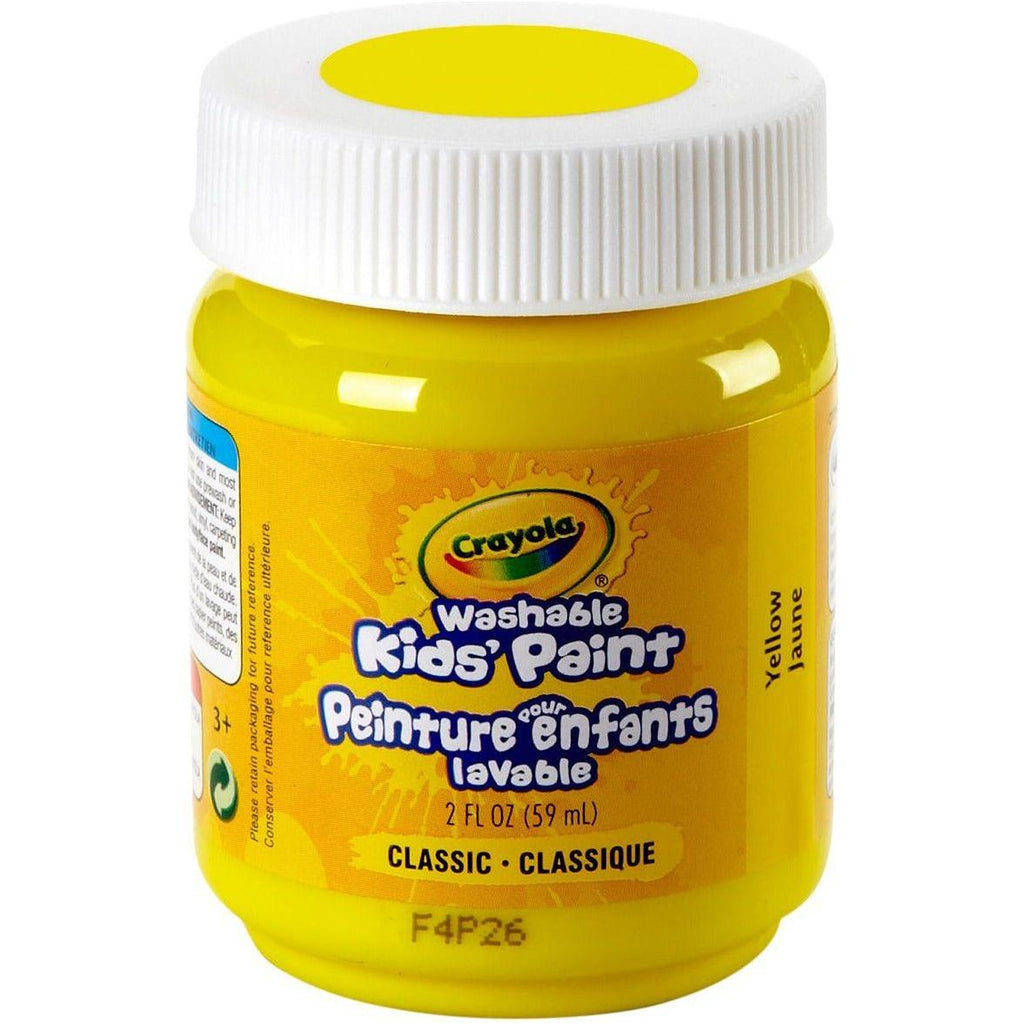 Crayola Washable Yellow Paint 2oz canada ontario