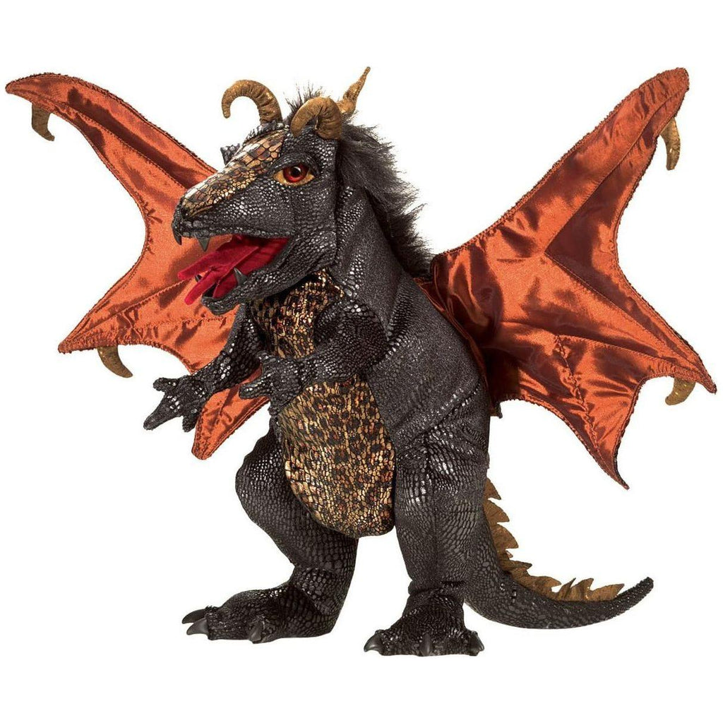 Folkmanis Black Dragon Puppet 3069 canada ontario