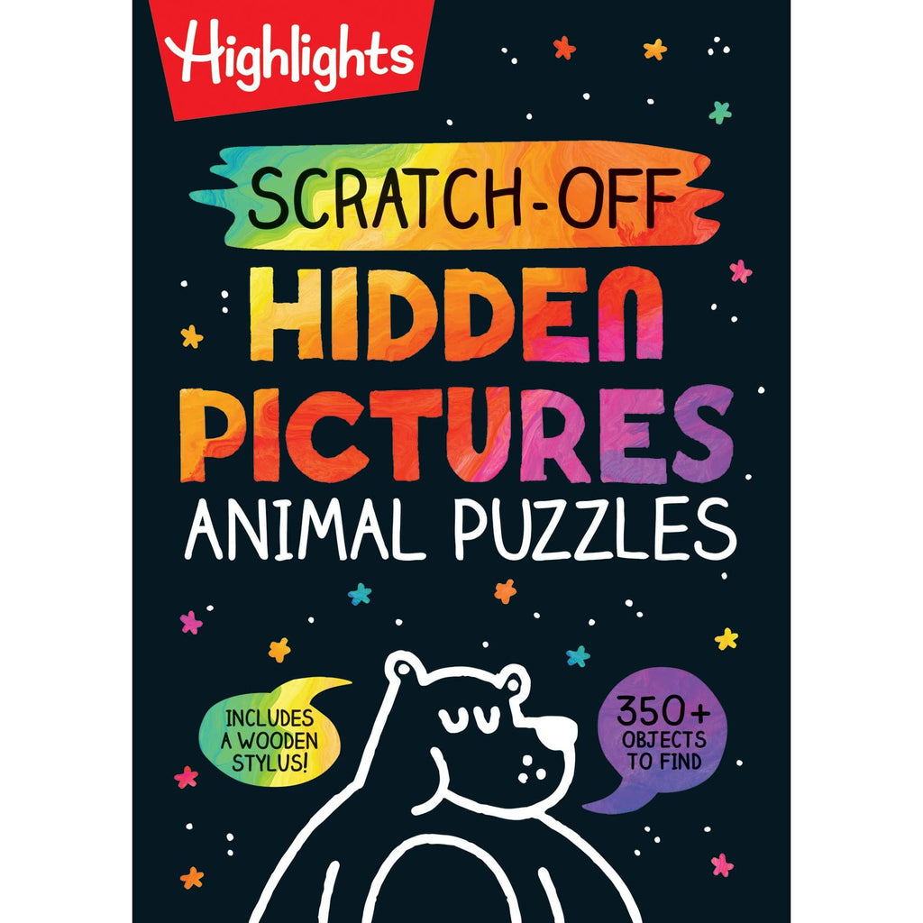 Highlights Scratch Off Hidden Pictures Animal Puzzles