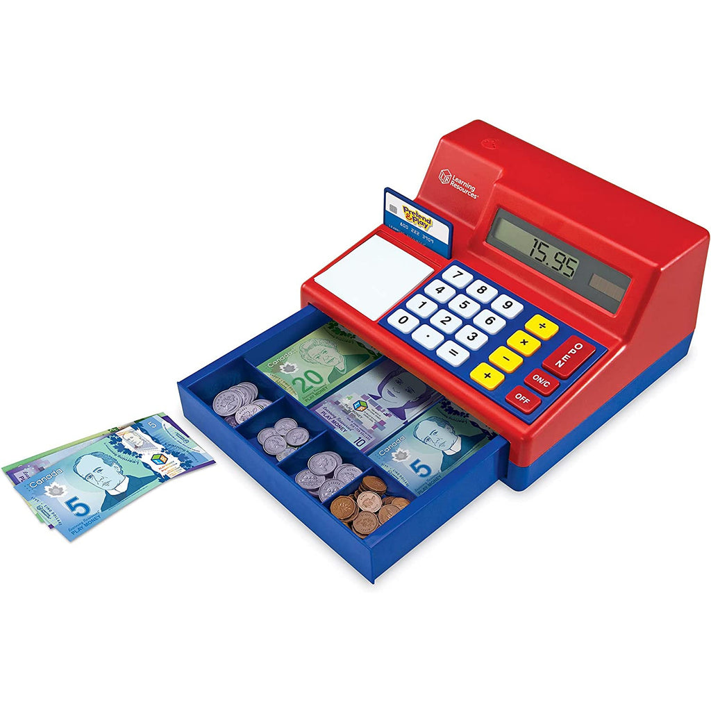 Learning Resources Pretend and Play Calculator Cash Register