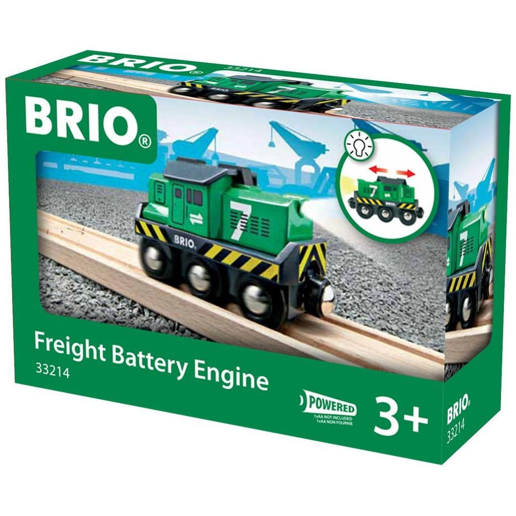 Brio Freight Battery Engine 33214 canada ontario trains kids children thomas tank green