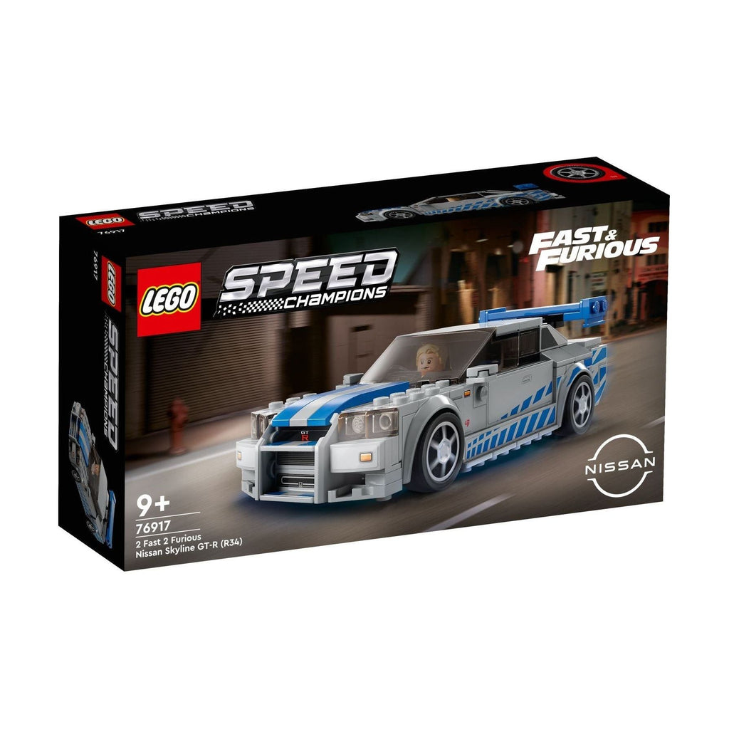 LEGO Speed Champions 2 Fast 2 Furious Nissan Skyline GT-R (R34) 76917